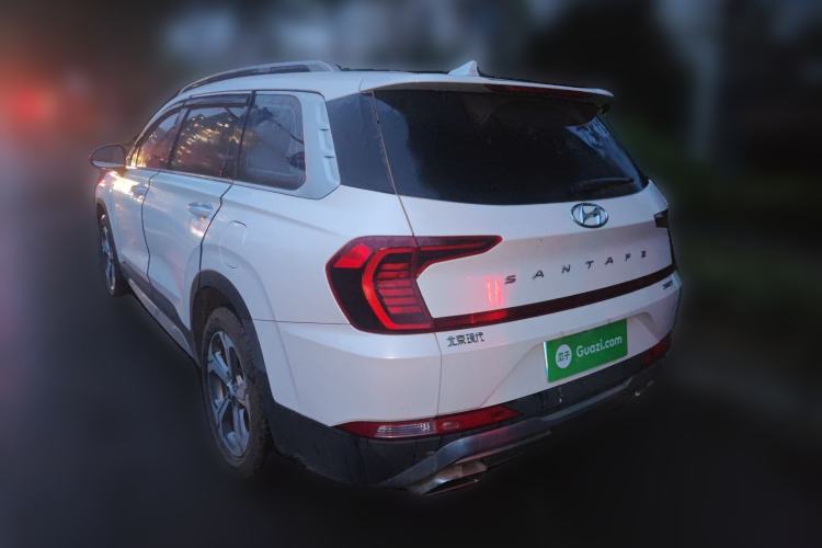 Used Hyundai Santa Fe 2019 380 TGDi GLS Automatic 2WD Luxury Version China VI Standard Rear Left 45 Deg