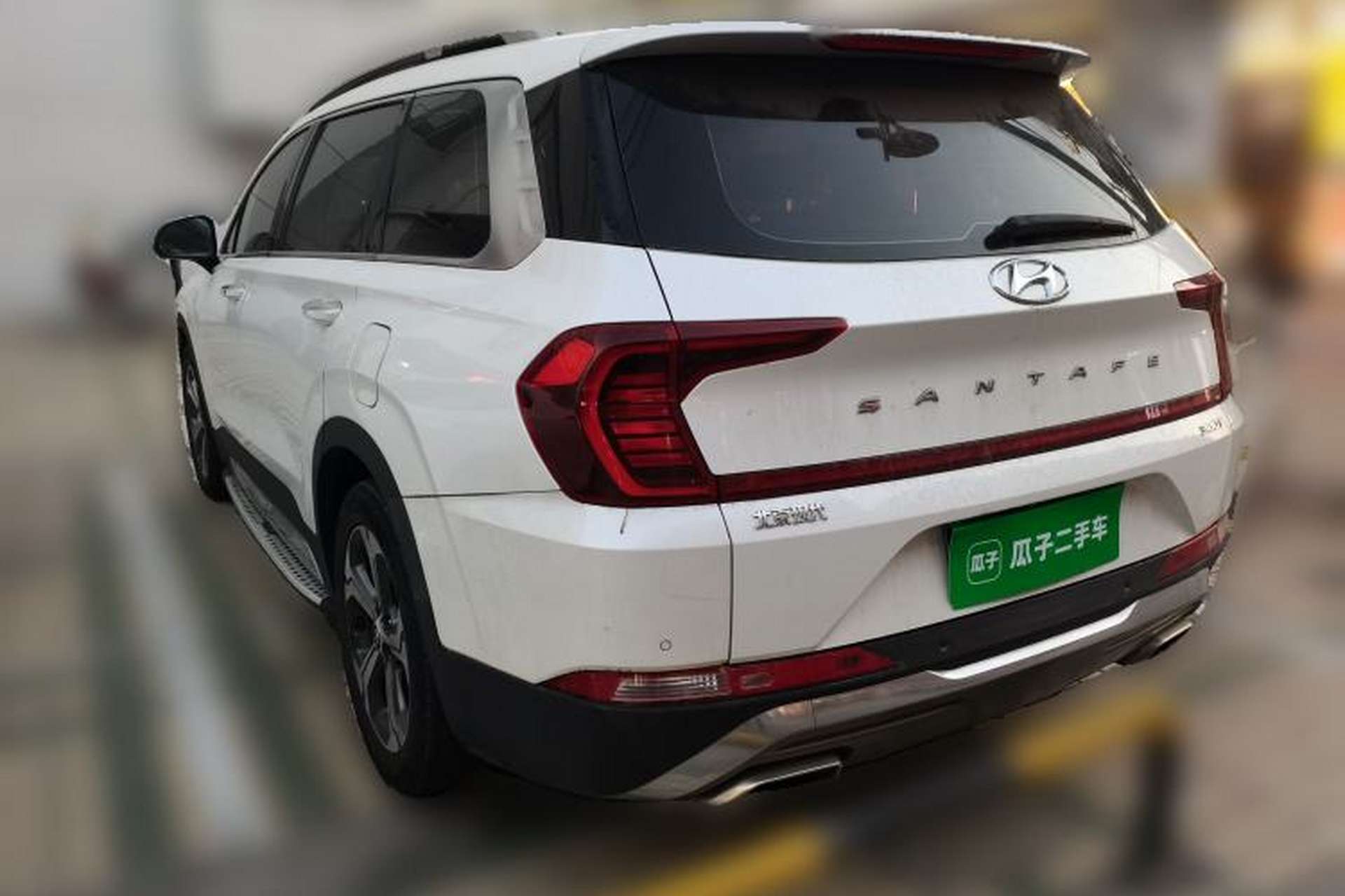 Used Hyundai Santa Fe 2019 380 TGDi GLS Automatic 2WD Luxury Version China V Standard Rear Left 45 Deg