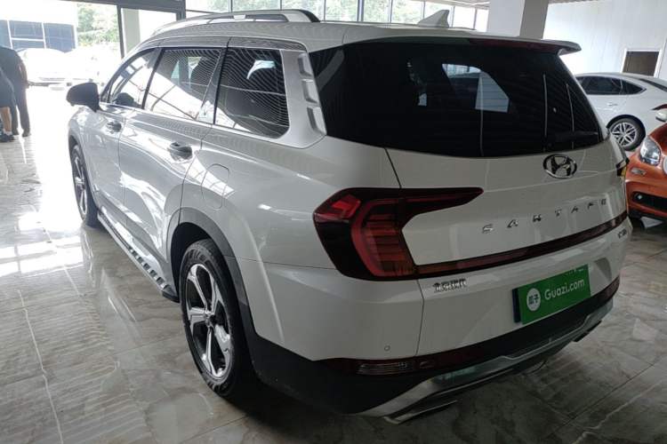 Used Hyundai Santa Fe 2019 380 TGDi GLS Automatic 2WD Luxury Version China VI Standard Rear Left 45 Deg