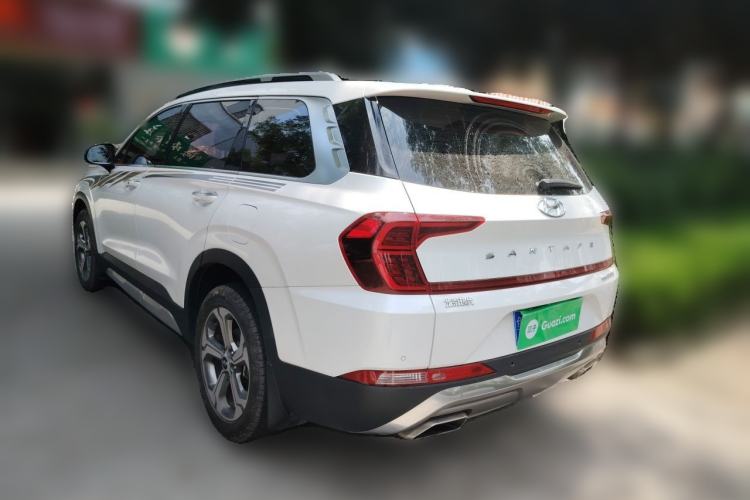 Used Hyundai Santa Fe 2019 380 TGDi DLX Automatic All-Wheel Drive Prestige (HTRAC) China V-standard Rear Left 45 Deg