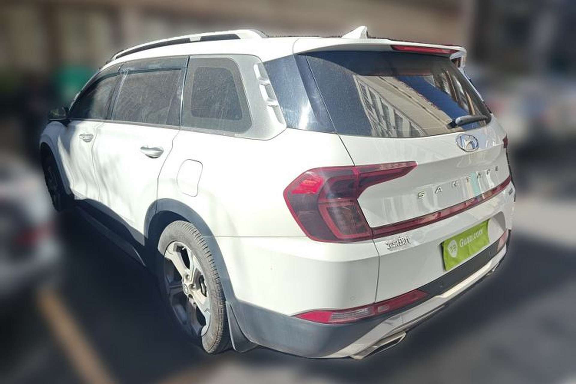 Used Hyundai Santa Fe 2019 380 TGDi DLX Automatic 2WD Prestige Edition China V Emission Standard Rear Left 45 Deg