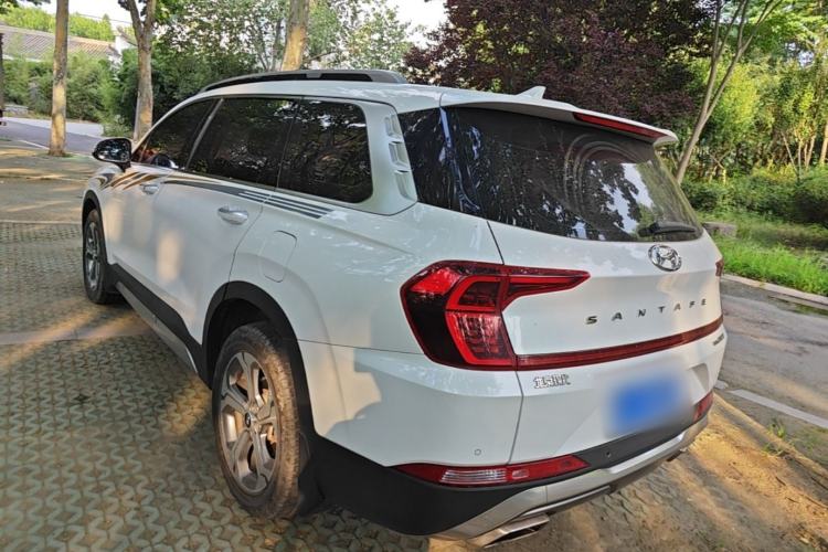 Used Hyundai Santa Fe 2019 380 TGDi DLX Automatic All-Wheel Drive Prestige (HTRAC) China V-standard Rear Left 45 Deg