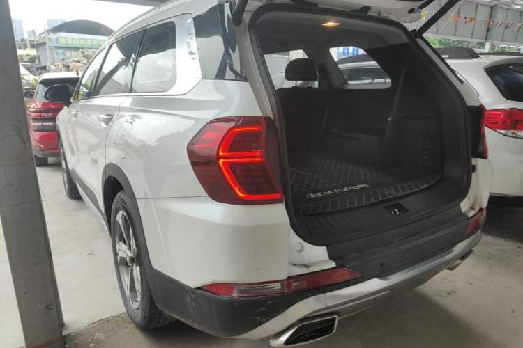 Used Hyundai Santa Fe 2019 380 TGDi DLX Automatic Two-Wheel Drive Prestige Plus Version China VI Standard Rear Left 45 Deg