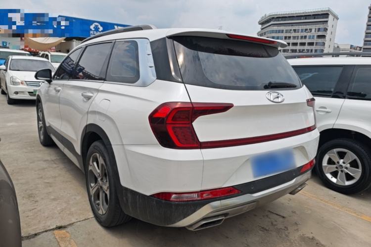 Used Hyundai Santa Fe 2019 380 TGDi TOP Automatic All-Wheel Drive Flagship (HTRAC) – China VI Standard Rear Left 45 Deg