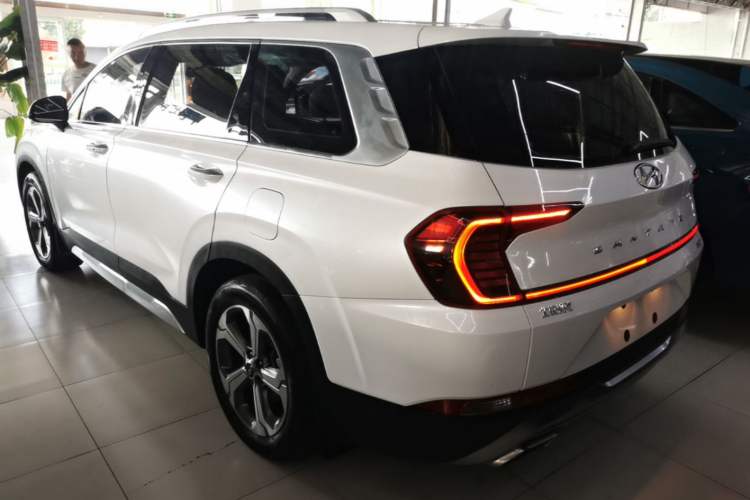 Used Hyundai Santa Fe 2019 380 TGDi GLS Automatic 2WD Luxury Version China V Standard Rear Left 45 Deg