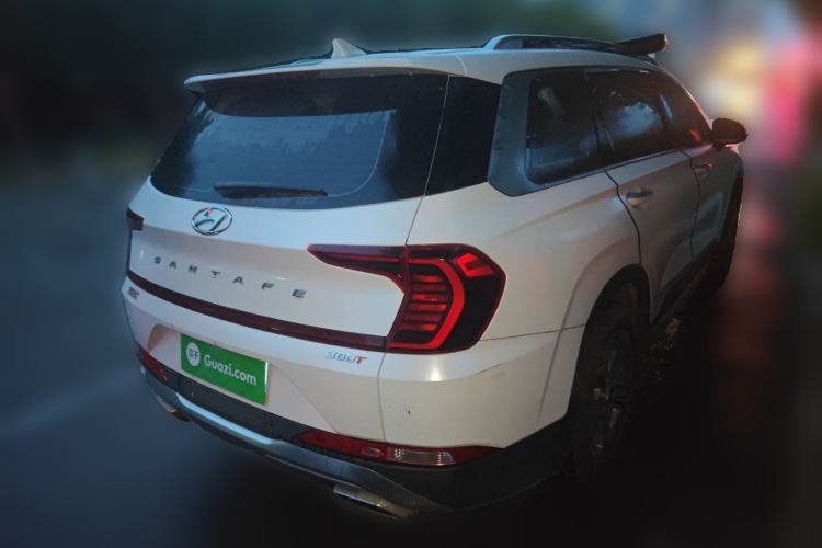 Used Hyundai Santa Fe 2019 380 TGDi GLS Automatic 2WD Luxury Version China VI Standard Rear Right 45 Deg