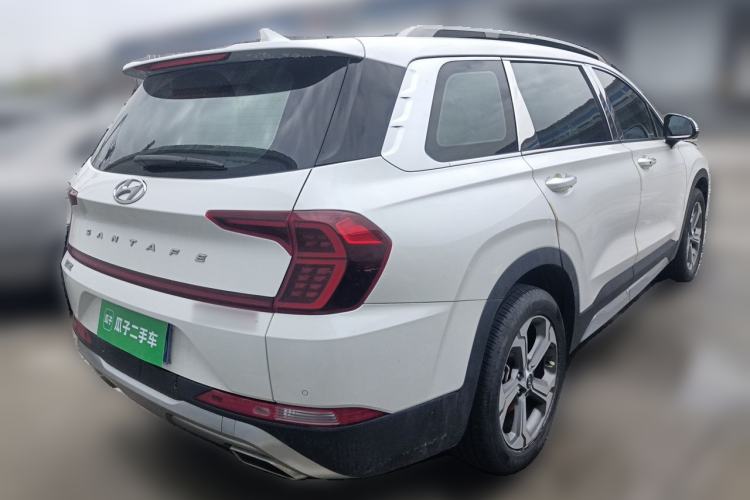Used Hyundai Santa Fe 2019 380 TGDi DLX Automatic All-Wheel Drive Prestige PLUS (HTRAC) China V Standard Rear Right 45 Deg