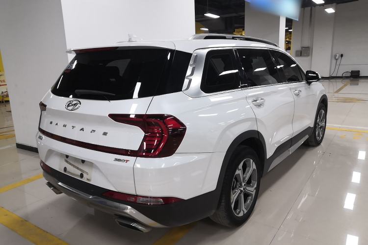 Used Hyundai Santa Fe 2019 380 TGDi GLS Automatic 2WD Luxury Version China V Standard Rear Right 45 Deg