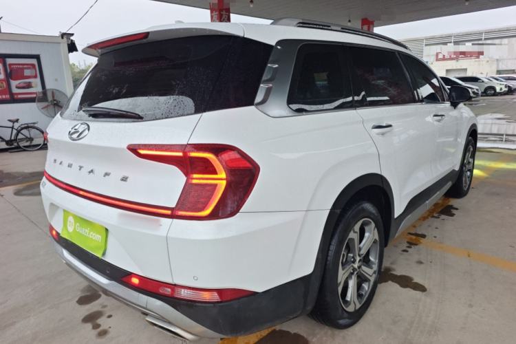 Used Hyundai Santa Fe 2019 380 TGDi TOP Automatic All-Wheel Drive Flagship (HTRAC) – China VI Standard Rear Right 45 Deg