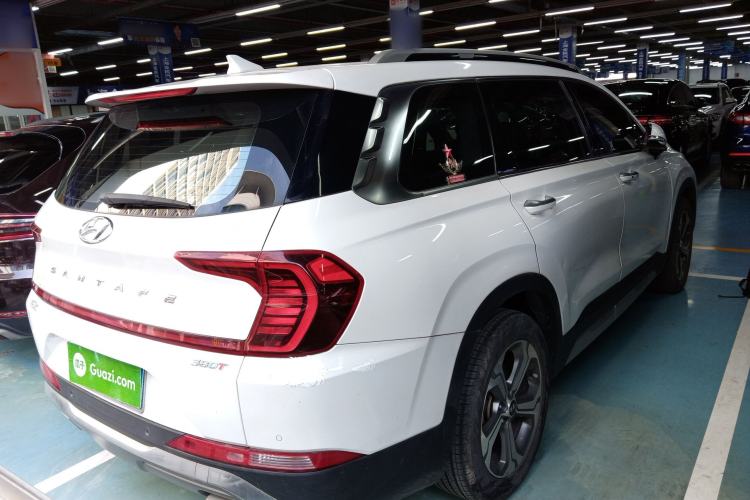 Used Hyundai Santa Fe 2019 380 TGDi GLS Automatic 2WD Luxury Version China V Standard Rear Right 45 Deg