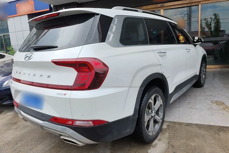 Used Hyundai Santa Fe 2019 380 TGDi GLS Automatic 2WD Luxury Version China VI Standard Rear Right 45 Deg