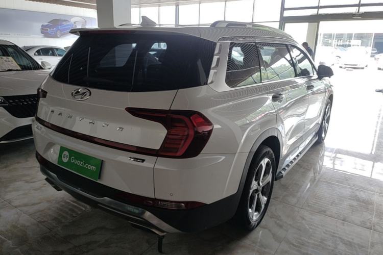 Used Hyundai Santa Fe 2019 380 TGDi GLS Automatic 2WD Luxury Version China VI Standard Rear Right 45 Deg