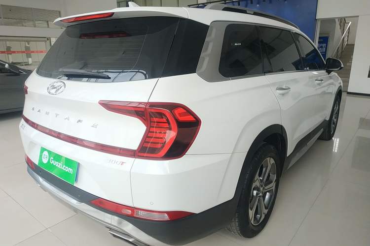 Used Hyundai Santa Fe 2019 380 TGDi GLS Automatic 2WD Luxury Version China V Standard Rear Right 45 Deg