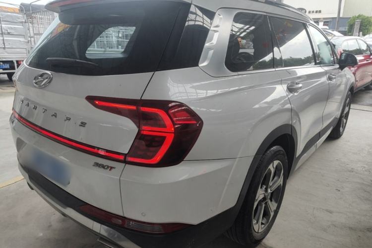 Used Hyundai Santa Fe 2019 380 TGDi DLX Automatic Two-Wheel Drive Prestige Plus Version China VI Standard Rear Right 45 Deg
