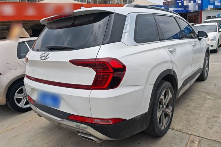 Used Hyundai Santa Fe 2019 380 TGDi TOP Automatic All-Wheel Drive Flagship (HTRAC) – China VI Standard Rear Right 45 Deg