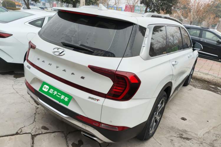 Used Hyundai Santa Fe 2019 380 TGDi GLS Automatic 2WD Luxury Version China V Standard Rear Right 45 Deg