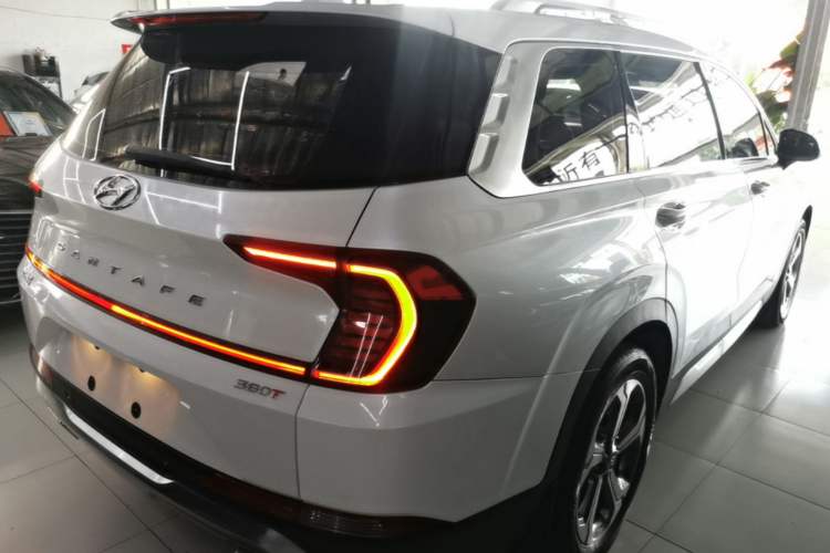 Used Hyundai Santa Fe 2019 380 TGDi GLS Automatic 2WD Luxury Version China V Standard Rear Right 45 Deg