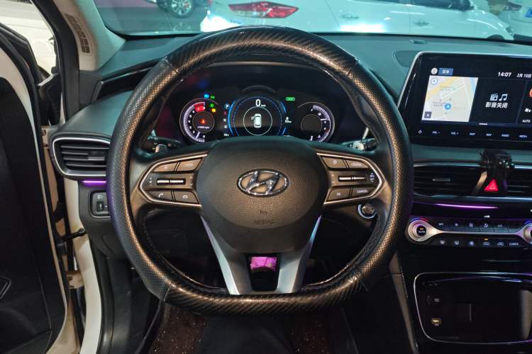 Used Hyundai Santa Fe 2019 380 TGDi GLS Automatic 2WD Luxury Version China VI Standard Steering Wheel