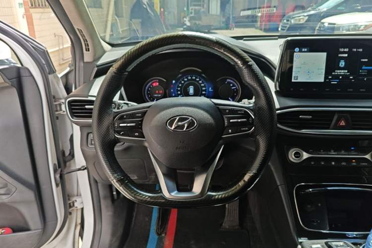 Used Hyundai Santa Fe 2019 380 TGDi DLX Automatic Two-Wheel Drive Prestige Plus Version China VI Standard Steering Wheel