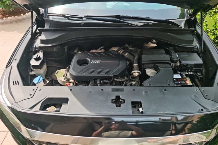 Used Hyundai Santa Fe 2020 380 TGDi Automatic All-Wheel Drive DLX HTRAC Prestige PLUS Engine Bay