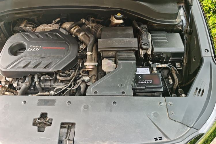Used Hyundai Santa Fe 2020 380 TGDi Automatic All-Wheel Drive DLX HTRAC Prestige PLUS Engine Bay Left
