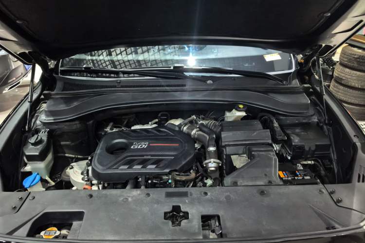 Used Hyundai Santa Fe 2020 380 TGDi Automatic All-Wheel Drive DLX HTRAC Prestige PLUS Engine Bay