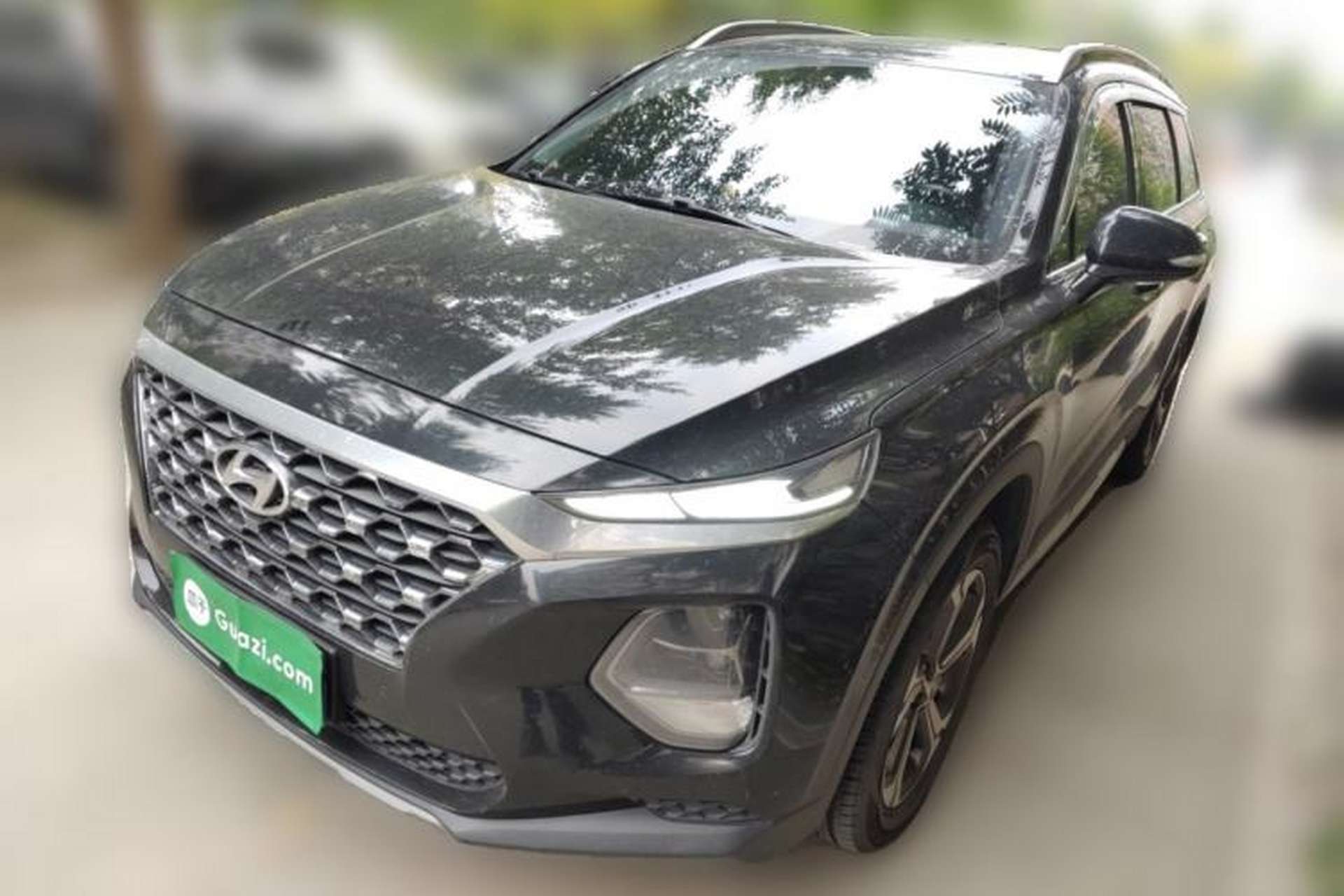 Used Hyundai Santa Fe 2020 380 TGDi Automatic Two-Wheel Drive GLS Luxury Edition Front Left 45 Deg