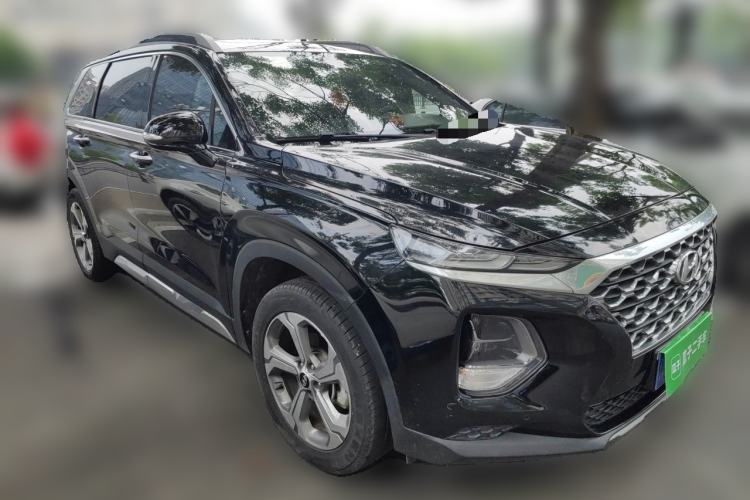 Used Hyundai Santa Fe 2020 380 TGDi Automatic Two-Wheel Drive GLS Luxury Edition Front Right 45 Deg