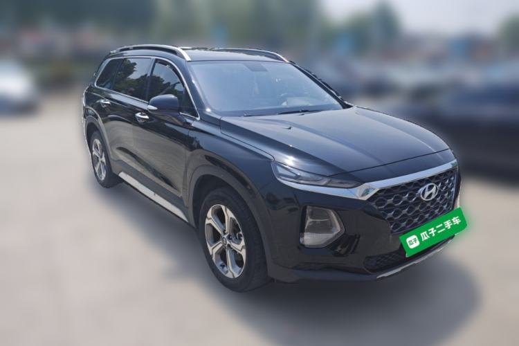 Used Hyundai Santa Fe 2020 380 TGDi Automatic Two-Wheel Drive GLS Luxury Edition Front Right 45 Deg