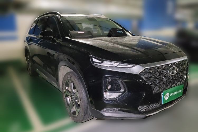 Used Hyundai Santa Fe 2020 380 TGDi Automatic Two-Wheel Drive GLS Luxury Edition Front Right 45 Deg