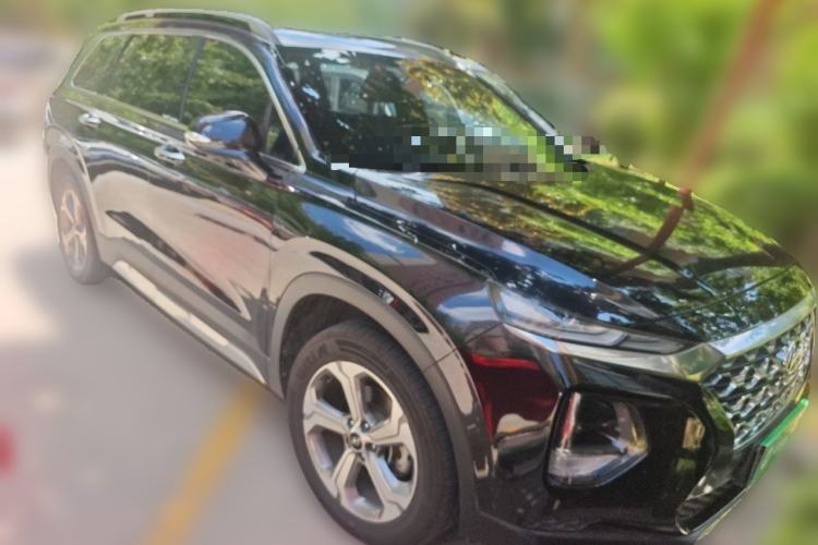 Used Hyundai Santa Fe 2020 380 TGDi Automatic Two-Wheel Drive GLS Luxury Edition Front Right 45 Deg