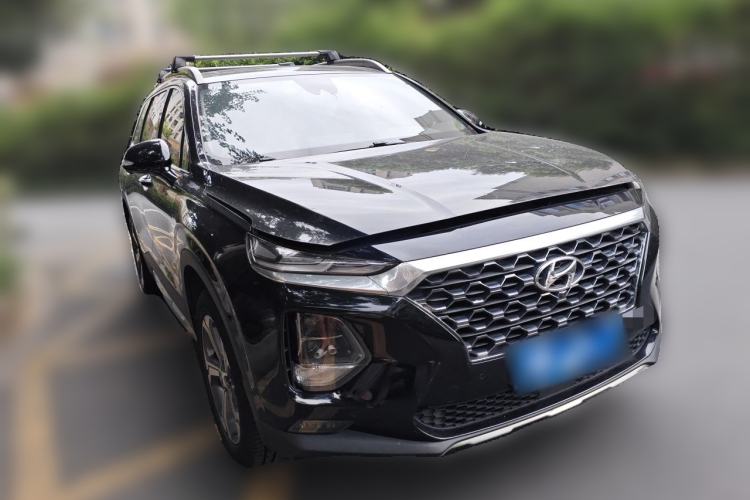 Used Hyundai Santa Fe 2020 380 TGDi Automatic Two-Wheel Drive DLX Prestige Edition PLUS Front Right 45 Deg