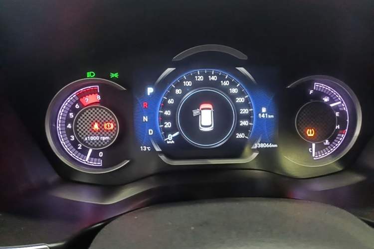 Used Hyundai Santa Fe 2020 380 TGDi Automatic Two-Wheel Drive GLS Luxury Edition Instrument Cluster