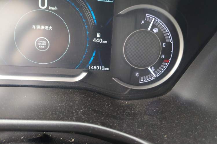 Used Hyundai Santa Fe 2020 380 TGDi Automatic Two-Wheel Drive GLS Luxury Edition Odometer Close Up