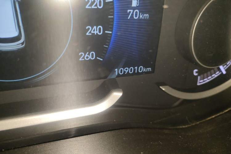 Used Hyundai Santa Fe 2020 380 TGDi Automatic Two-Wheel Drive GL Elite Edition Odometer Close Up