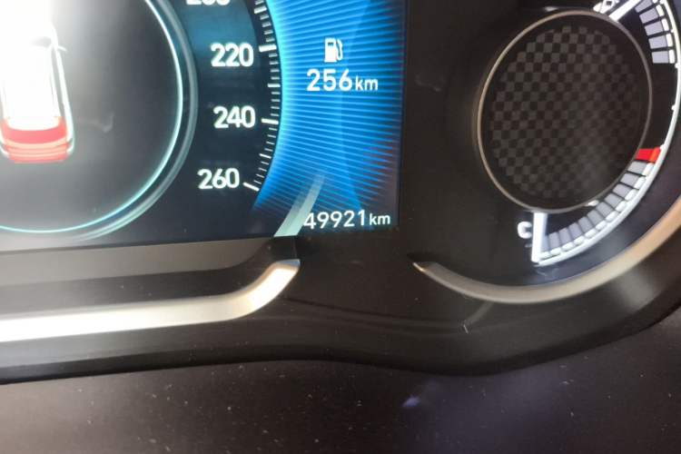 Used Hyundai Santa Fe 2020 380 TGDi Automatic Two-Wheel Drive GLS Luxury Edition Odometer Close Up