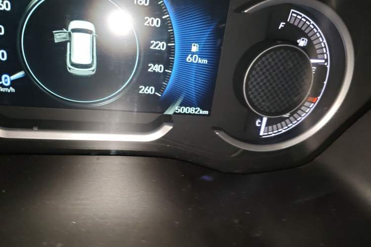 Used Hyundai Santa Fe 2020 380 TGDi Automatic Two-Wheel Drive GLS Luxury Edition Odometer Close Up
