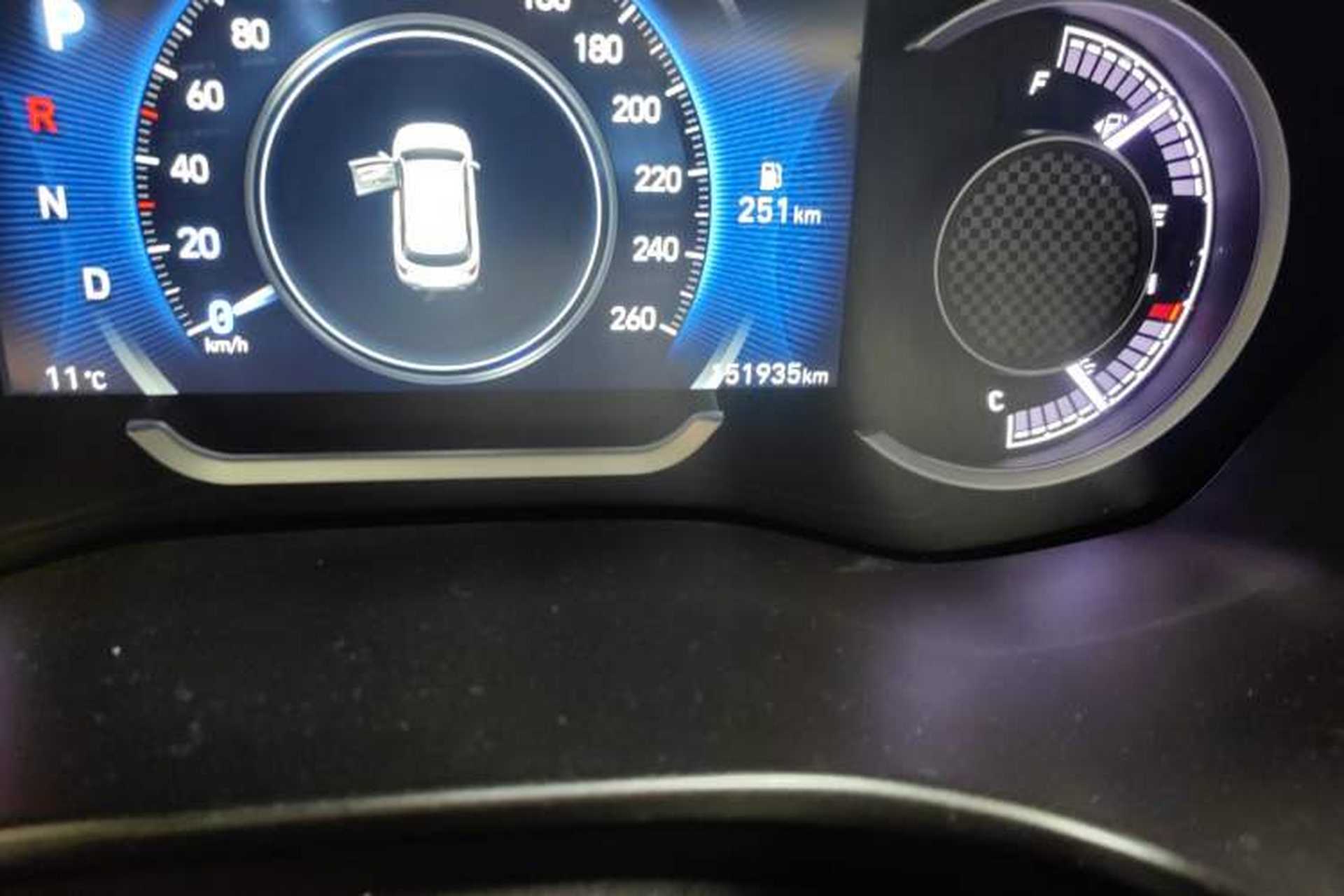Used Hyundai Santa Fe 2020 380 TGDi Automatic Two-Wheel Drive GLS Luxury Edition Odometer Close Up