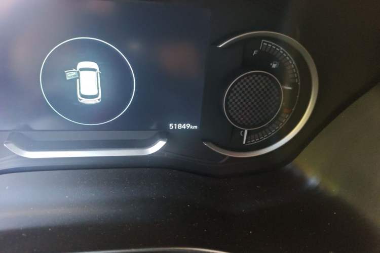 Used Hyundai Santa Fe 2020 380 TGDi Automatic Two-Wheel Drive GLS Luxury Edition Odometer Close Up