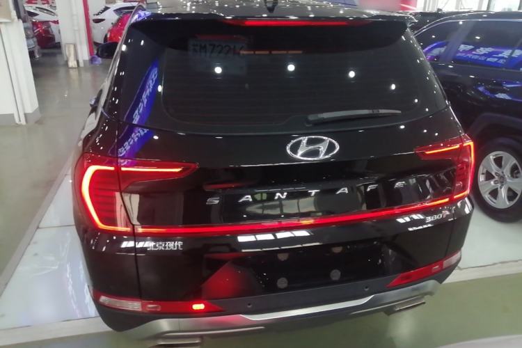 Used Hyundai Santa Fe 2020 380 TGDi Automatic Two-Wheel Drive GLS Luxury Edition Rear