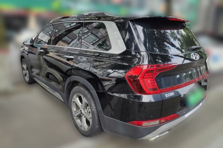 Used Hyundai Santa Fe 2020 380 TGDi Automatic Two-Wheel Drive GLS Luxury Edition Rear Left 45 Deg