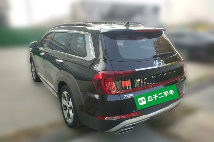 Used Hyundai Santa Fe 2020 380 TGDi Automatic Two-Wheel Drive GLS Luxury Edition Rear Left 45 Deg