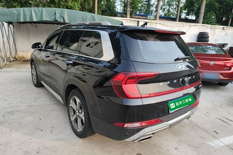 Used Hyundai Santa Fe 2020 380 TGDi Automatic Two-Wheel Drive GLS Luxury Edition Rear Left 45 Deg