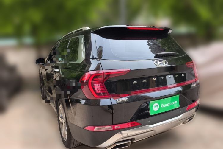 Used Hyundai Santa Fe 2020 380 TGDi Automatic Two-Wheel Drive GLS Luxury Edition Rear Left 45 Deg