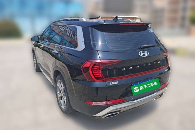 Used Hyundai Santa Fe 2020 380 TGDi Automatic Two-Wheel Drive GLS Luxury Edition Rear Left 45 Deg