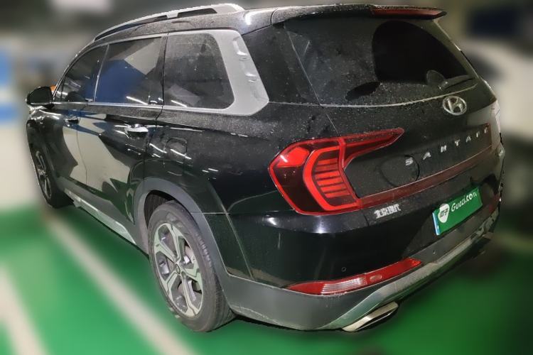 Used Hyundai Santa Fe 2020 380 TGDi Automatic Two-Wheel Drive GLS Luxury Edition Rear Left 45 Deg