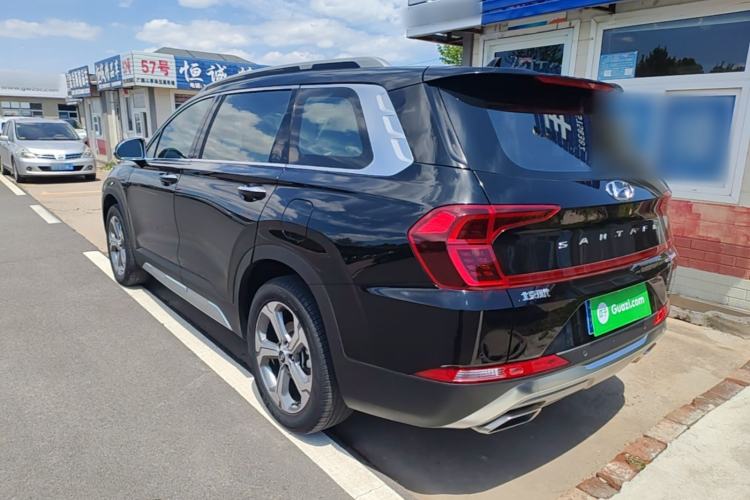 Used Hyundai Santa Fe 2020 380 TGDi Automatic All-Wheel Drive DLX HTRAC Prestige PLUS Rear Left 45 Deg