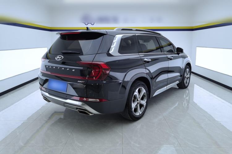Used Hyundai Santa Fe 2020 380 TGDi Automatic Two-Wheel Drive GLS Luxury Edition Rear Right 45 Deg