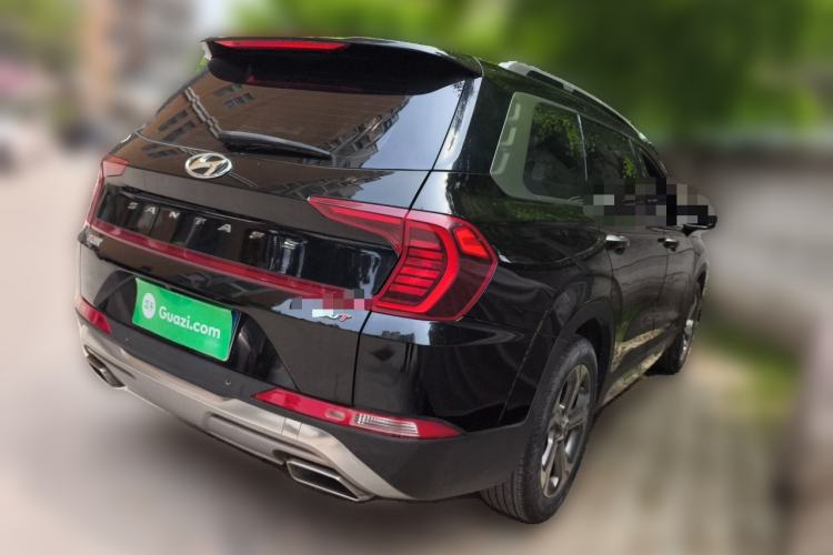 Used Hyundai Santa Fe 2020 380 TGDi Automatic Two-Wheel Drive GLS Luxury Edition Rear Right 45 Deg