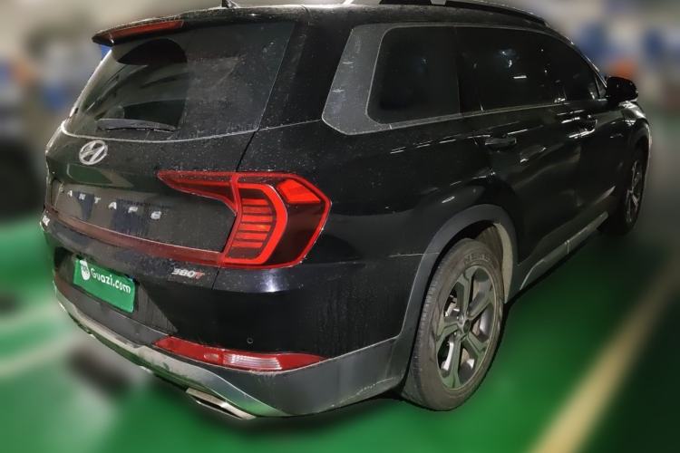 Used Hyundai Santa Fe 2020 380 TGDi Automatic Two-Wheel Drive GLS Luxury Edition Rear Right 45 Deg